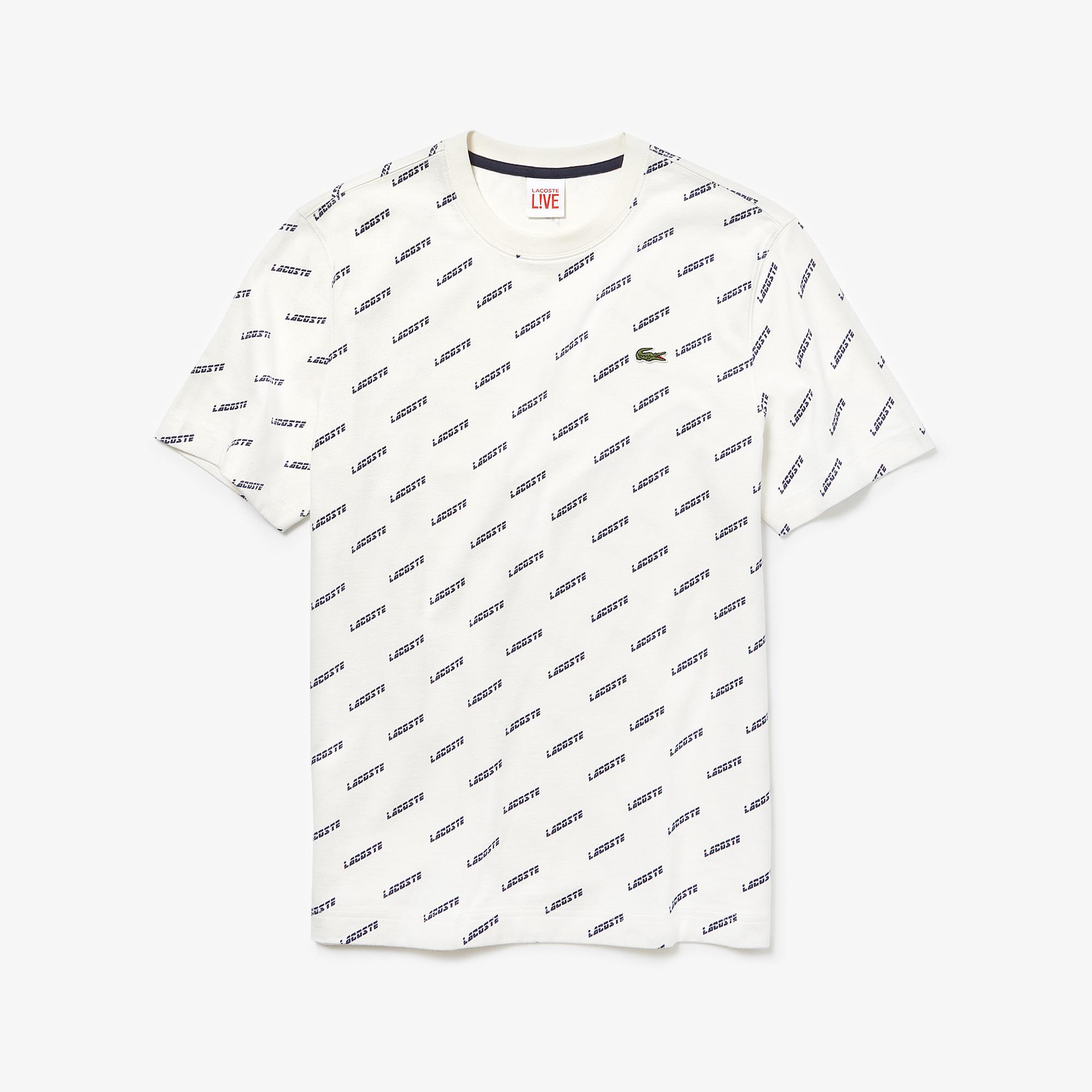 Lacoste футболка чоловіча LIVE з круглим вирізом