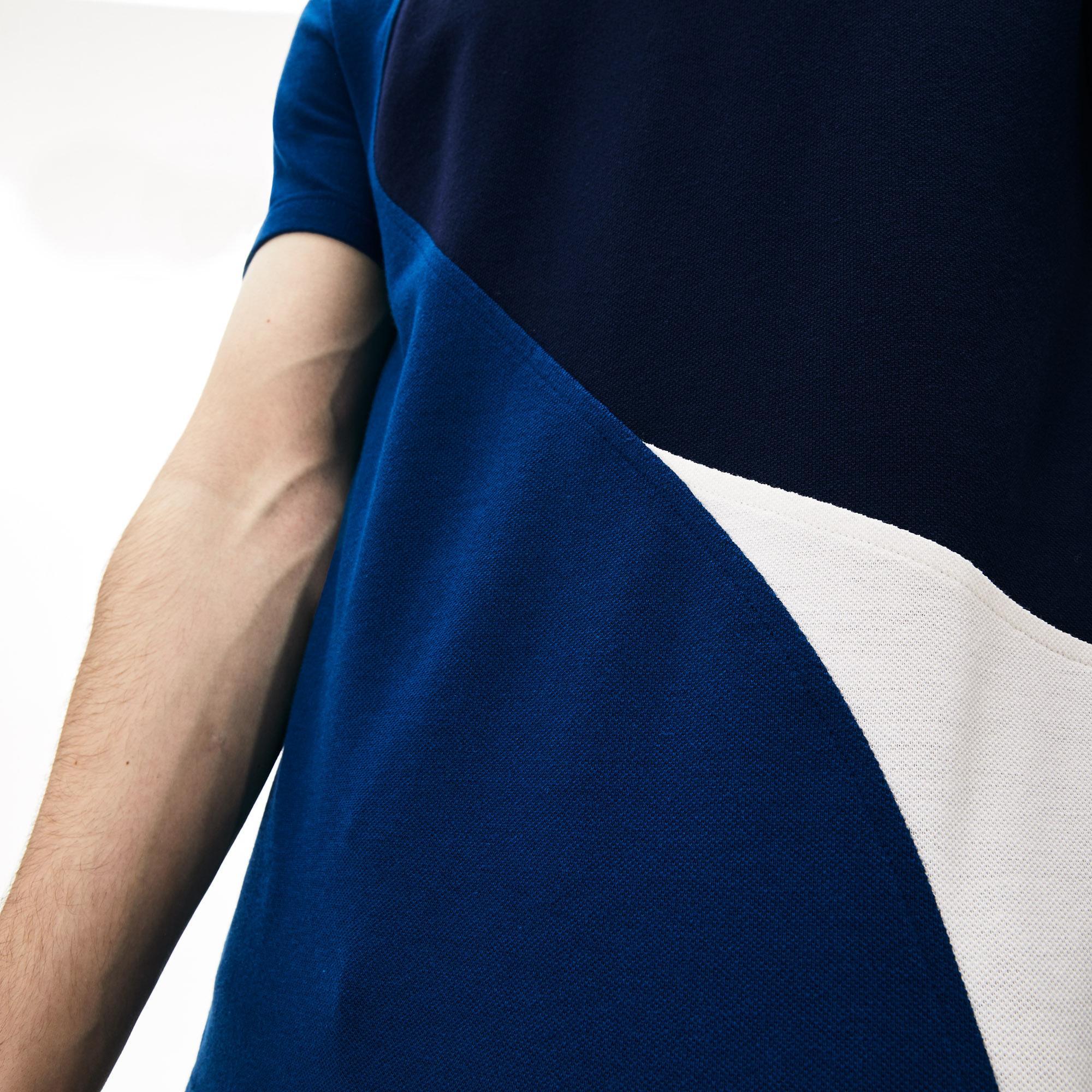 Lacoste футболка чоловіча Colorblock з круглим вирізом