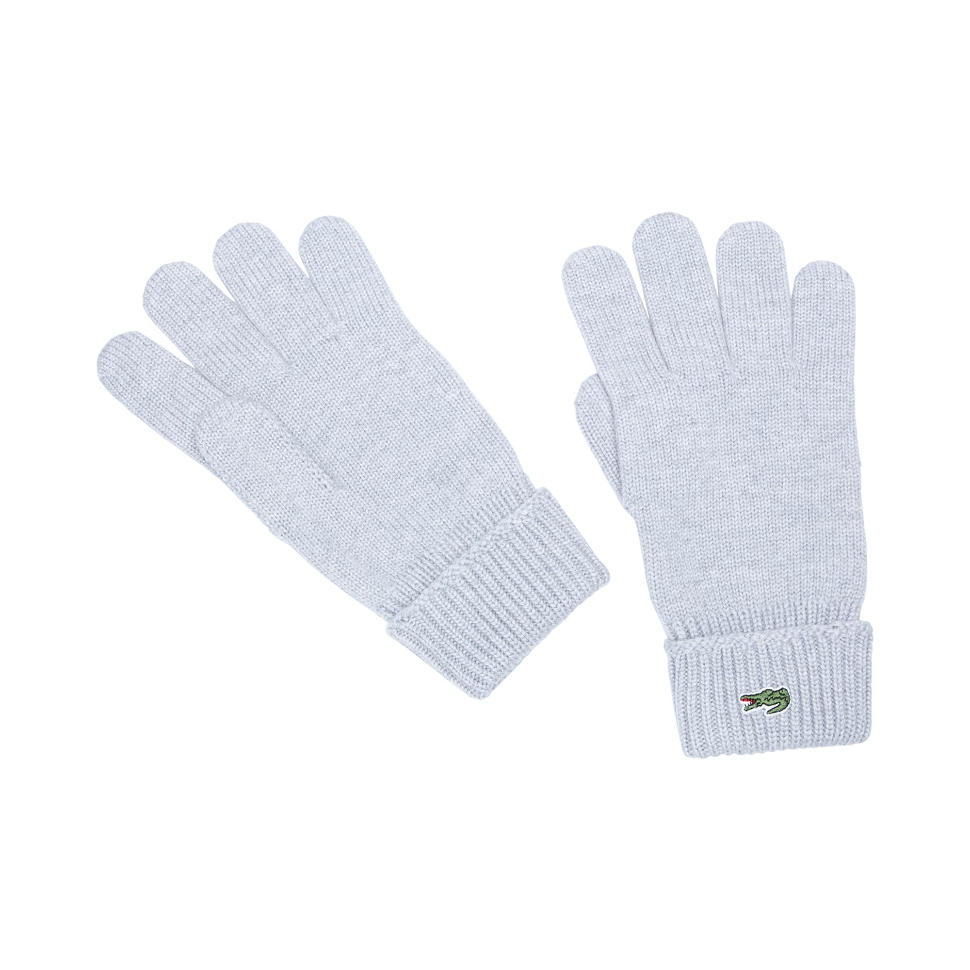 Lacoste Men's Ribbed Wool Gloves RV4214 CCA | Lacoste