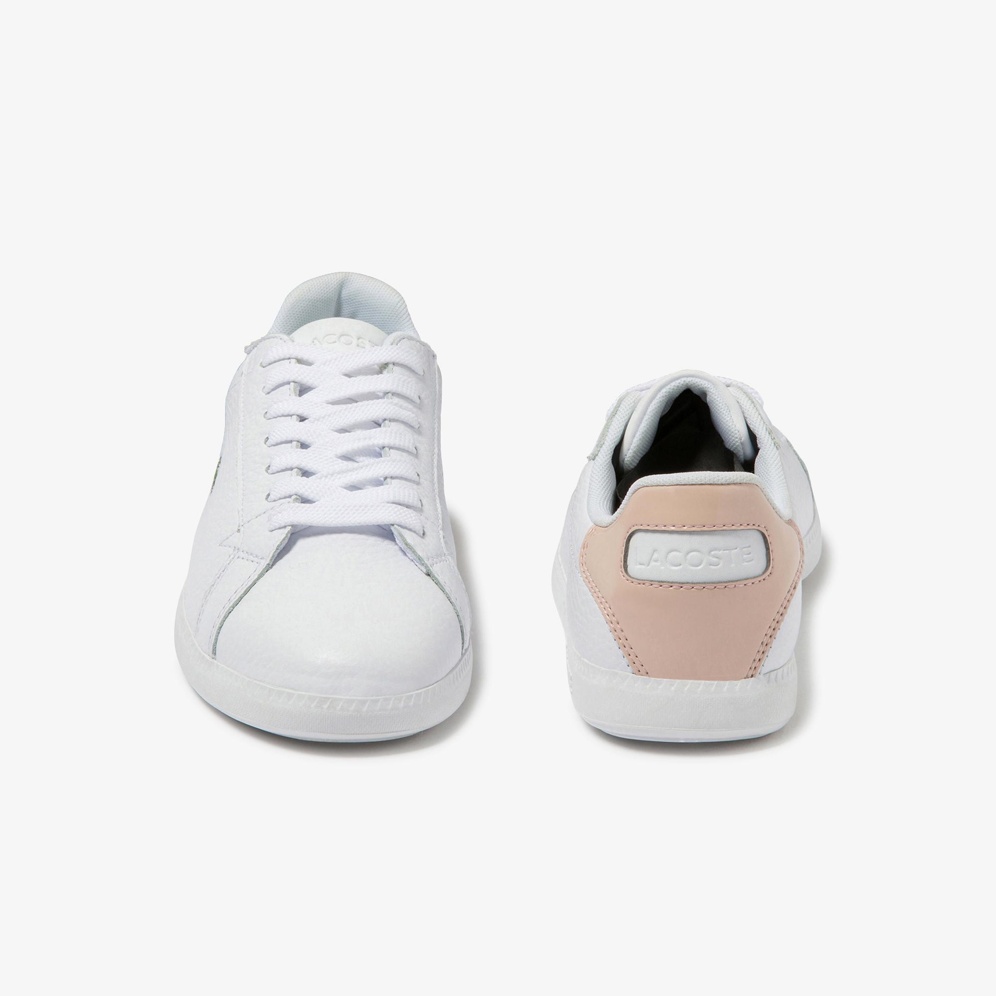 Lacoste Graduate 120 1 Sfa Women's white and pink sneakers