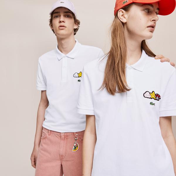 Lacoste Unisex x FriendsWithYou Design Classic Fit Polo Shirt