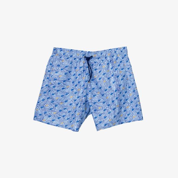 Lacoste Men's Graphic Swimming Shorts