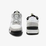 Lacoste Men's Urban Breaker Textile, Leather and Synthetic Sneakers