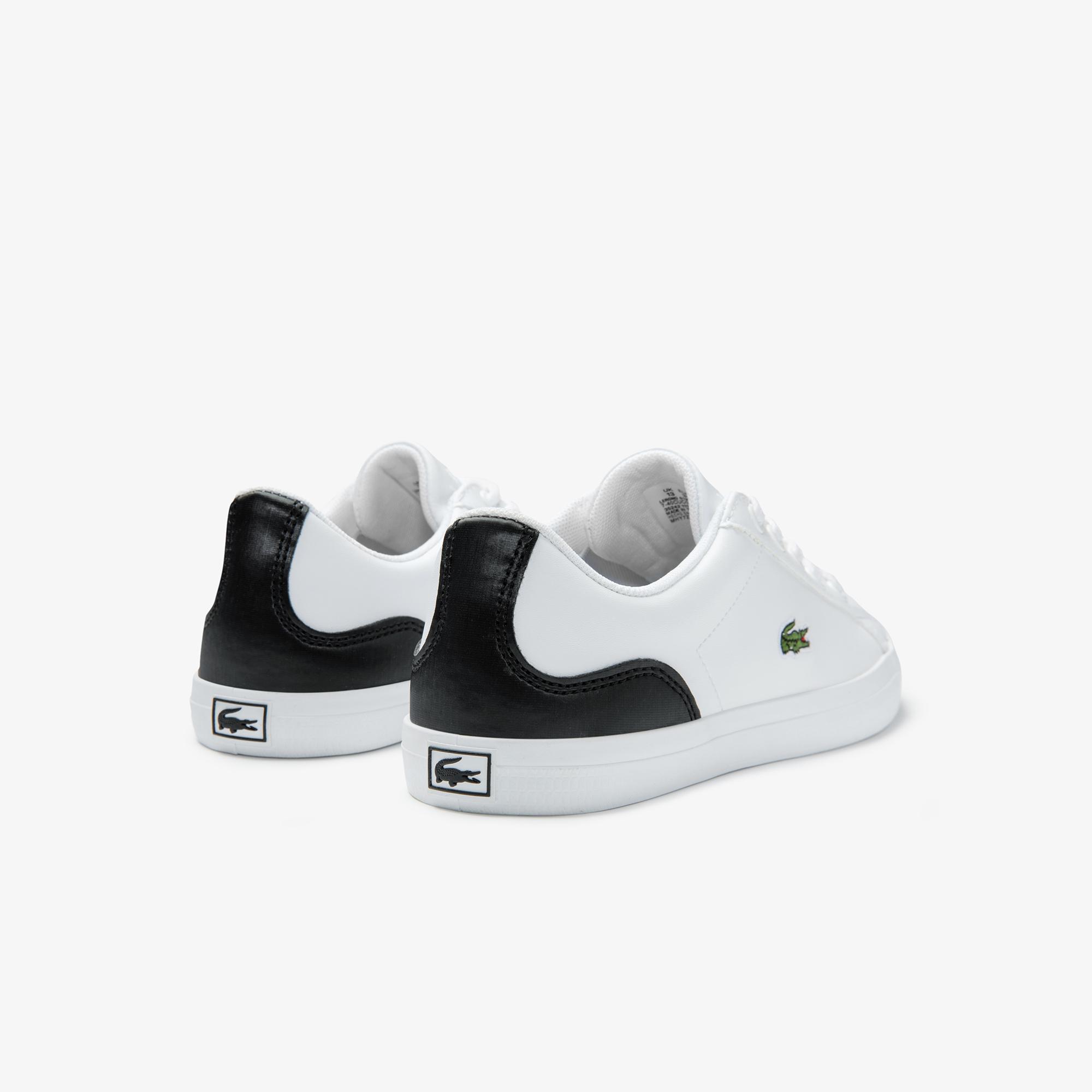 Lacoste Children's Lerond Synthetic Trainers