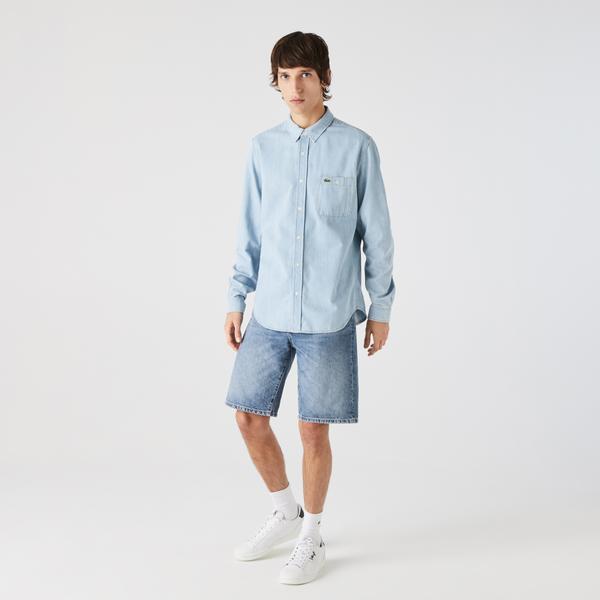 Lacoste Men’s Regular Fit Lightweight Cotton Shirt