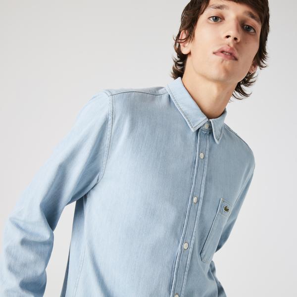 Lacoste Men’s Regular Fit Lightweight Cotton Shirt