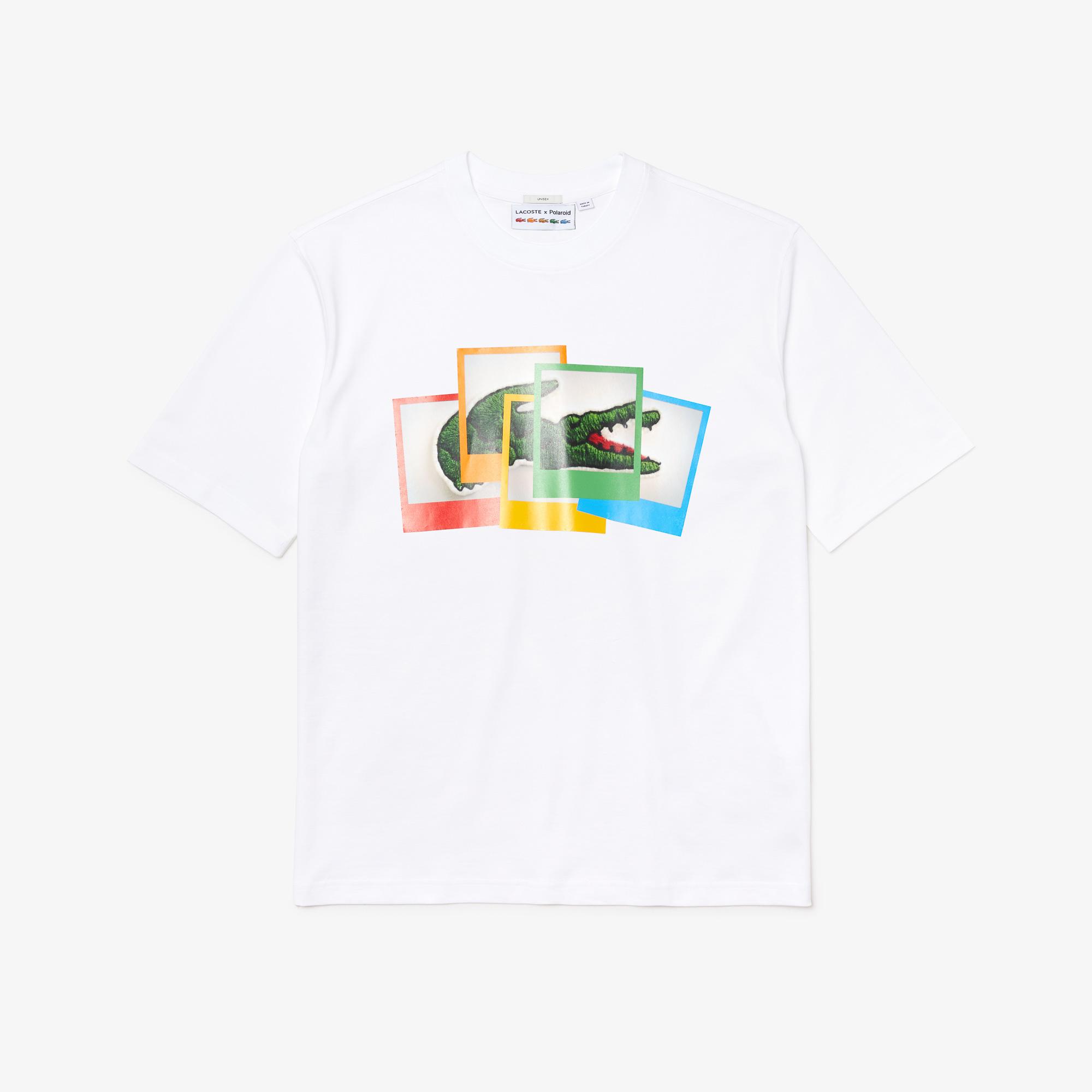 Lacoste футболка унісекс LIVE x Polaroid