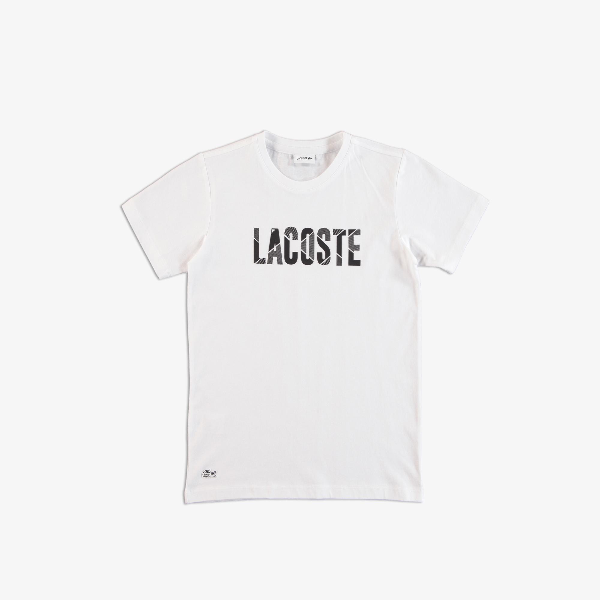 Lacoste Kids Crew Neck Printed T-Shirt