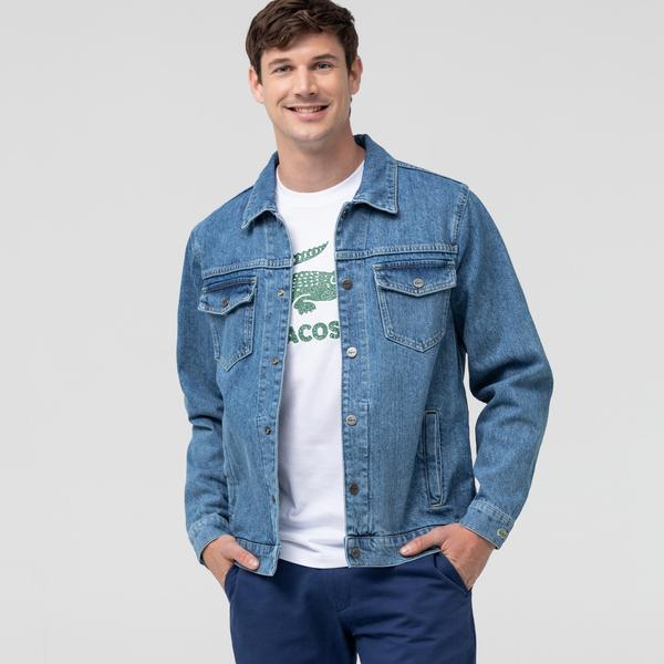 Lacoste Men’s Pockets Cotton Denim Jacket