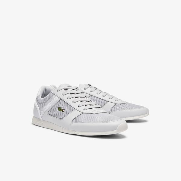 Lacoste Men's Menerva Sport Textile and Leather Trainers