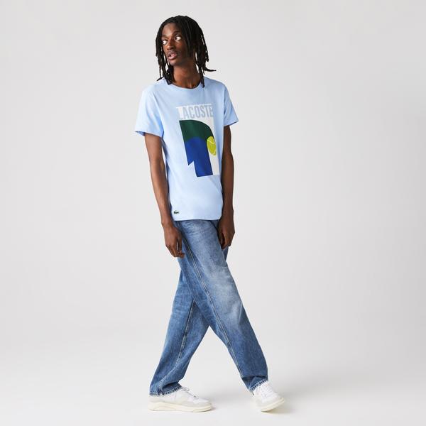 Lacoste Men’s SPORT Breathable Graphic Print T-shirt