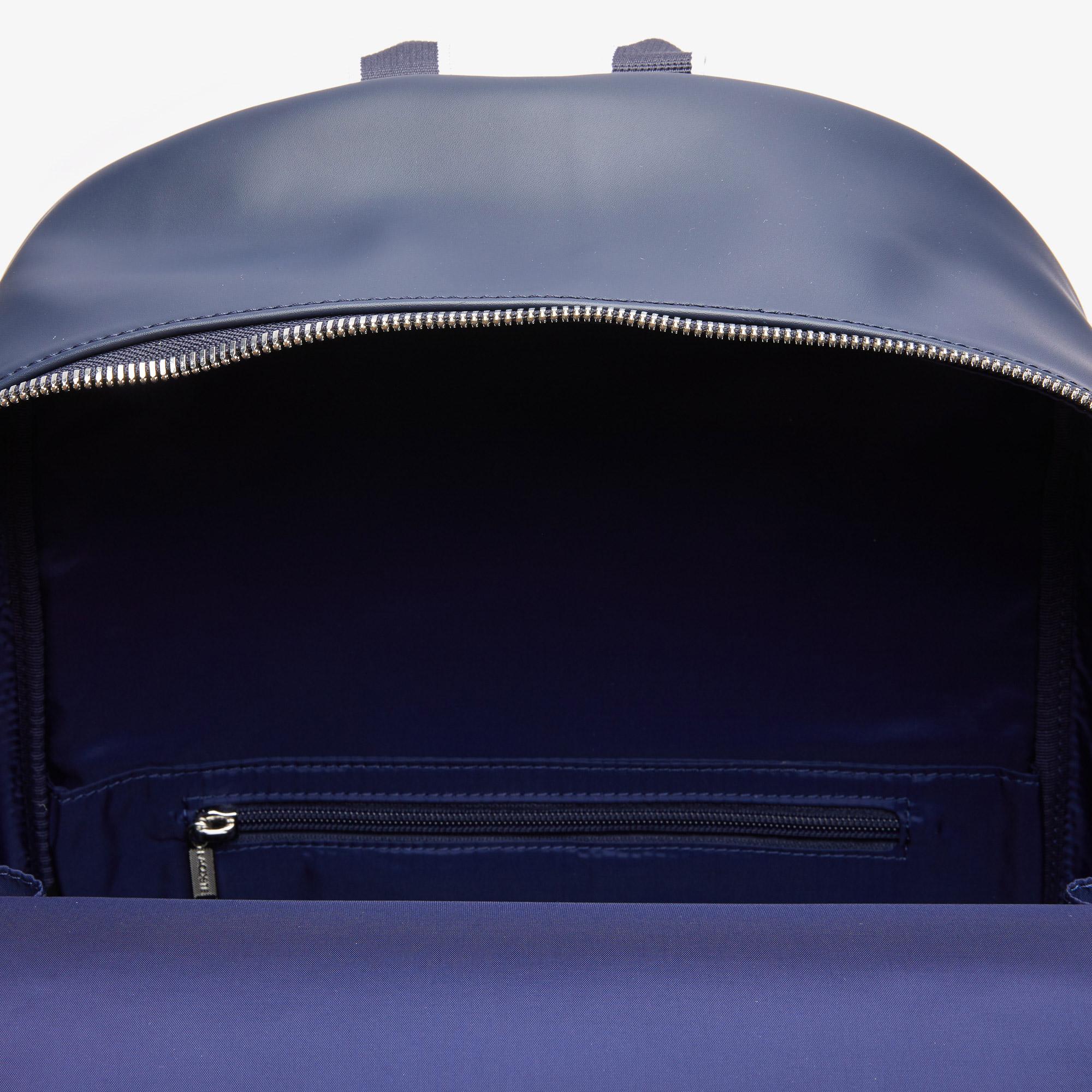 Lacoste Men's 1927 coated linen bagpack