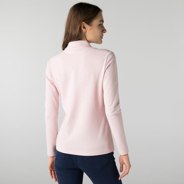 Lacoste Women’s Slim Stretch Piqué Lacoste Polo Shirt