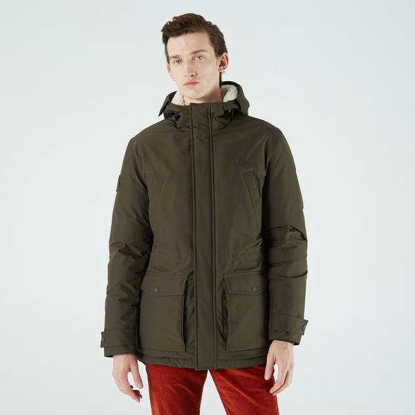 
Lacoste men's coat with a hood
