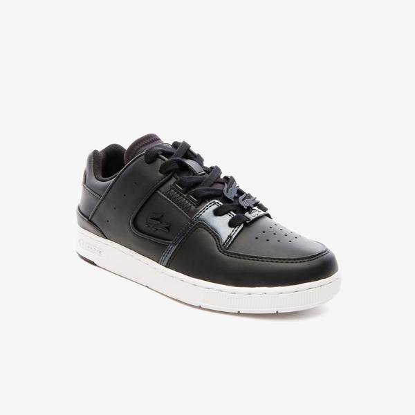 Lacoste Women's Court Cage Leather Sneakers