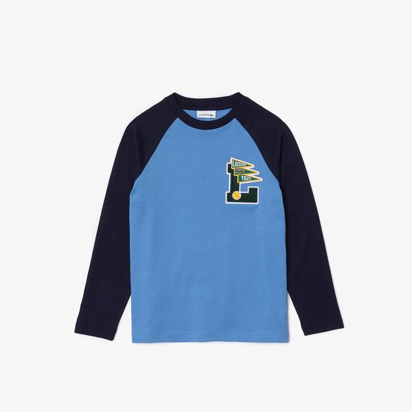 
Lacoste cotton t-shirt with long sleeves