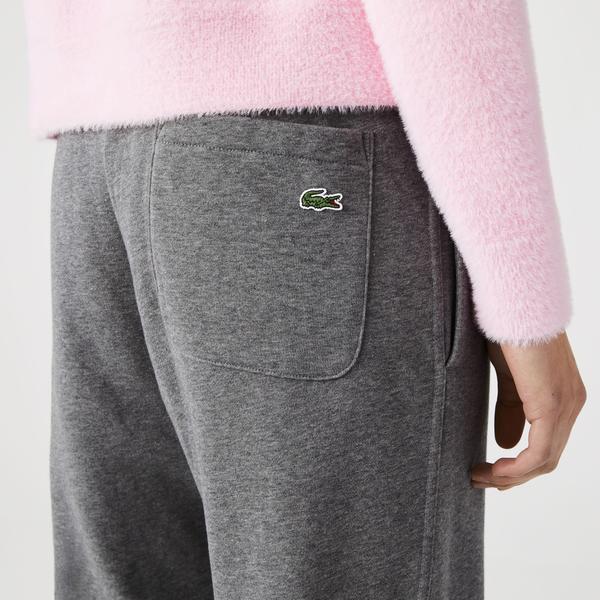 Lacoste Women's light sweatpants fleece, with pattern